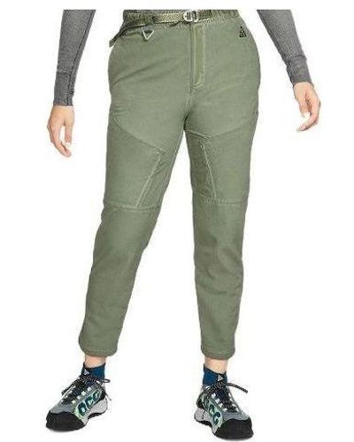 Nike Acg Dry Fit Adv Flyes Trail Pants - Green