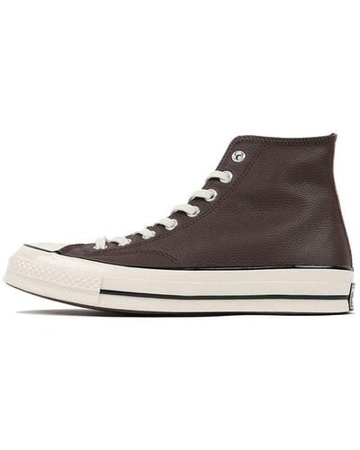 Converse Chuck 70 Leather High - Brown