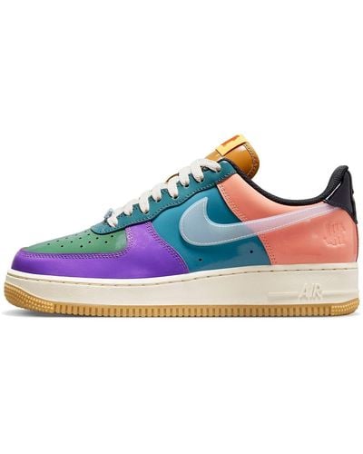 Nike Air Force 1 Low X Undefeated Shoes In Purple, - Multicolor