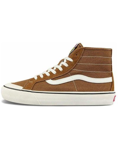 Brown High Top Vans for Women - Up to 60% off | Lyst