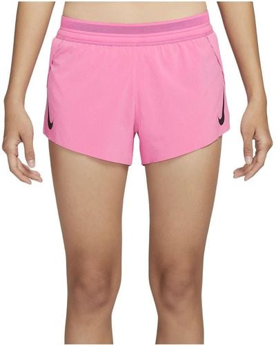 Nike Aeroswift Running Shorts - Pink