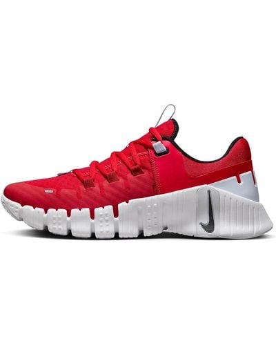 Nike Free Metcon 5 Workout Shoes - Red
