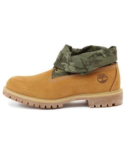 Timberland Roll-top Boots Basic - Green