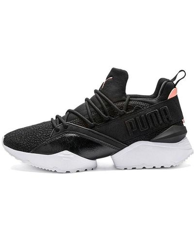 Black Puma Running Sneakers for Women - Up to 36% off | Lyst