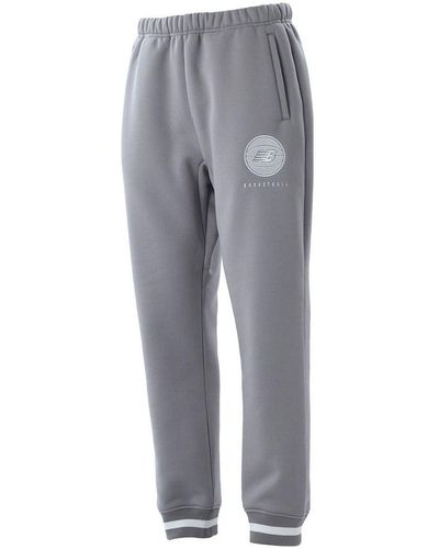 New Balance Sweat Bonding Fleece Pants Footwear Inspired - Gray