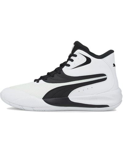 PUMA Triple Mid Basketball Sneaker - White