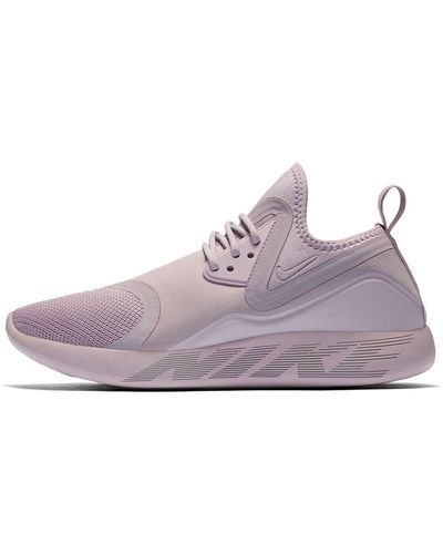 Nike Lunarcharge Low-top Running Shoes - Purple