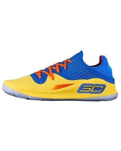 Under Armour Curry 4 Low - Blue