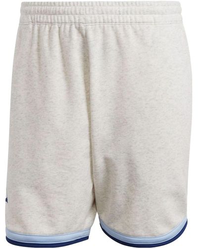 adidas Clubhouse Classic French Terry Premium Shorts - Gray