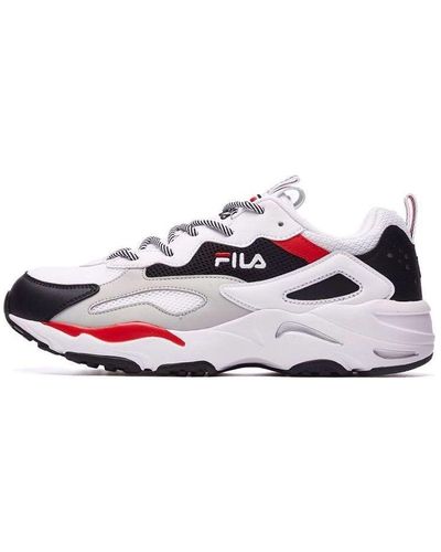 Fila Tracer Low Running Shoes Black - White
