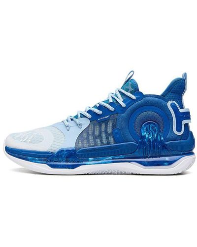 361 Degrees Men's Sensation 4 Running Shoes Storm/AquaBlue