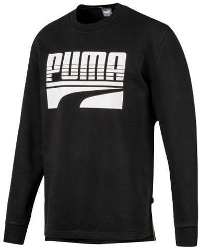 PUMA Rebel Bold Logo Sweater - Black