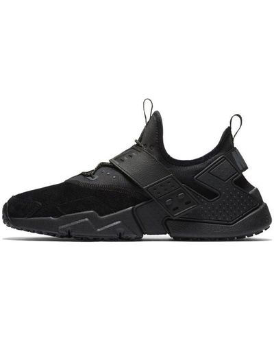 Nike Air Huarache Drift Premium Black Sneakers Men's Shoes (trainers) In Black