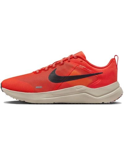 Nike Downshifter 12 Road Running Shoes (extra Wide) - Red