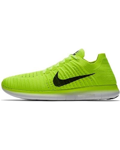 Nike Free Rn Flyknit - Green