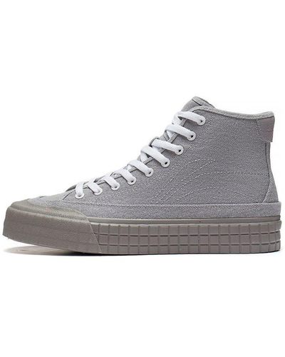 Li-ning Classic Casual Skateboarding Shoes - Gray