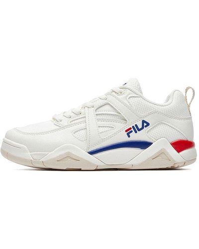 Fila Cage Mid Mixe in White | Lyst