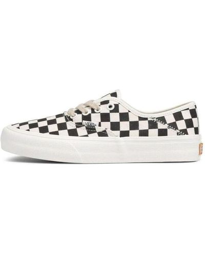 Vans Authentic Checkerboard - White