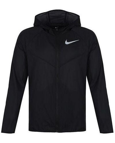 Nike Windrunner Running Sports Windproof Jacket - Blue
