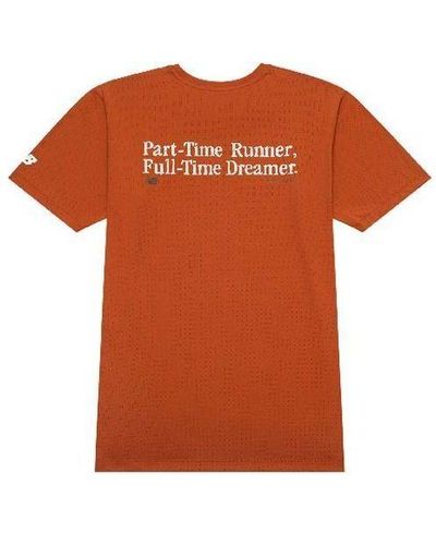 New Balance Nb Icon T-shirt - Orange