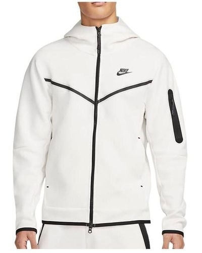 Nike Sportswear Tech Fleece Full-zip Hoodie - White