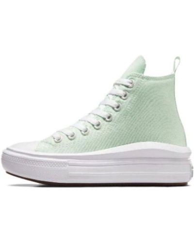 Converse Chuck Taylor All Star Move Platform In - White