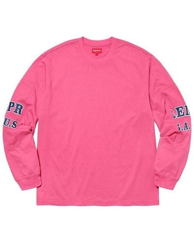 Supreme Cutout Sleeves L - Pink