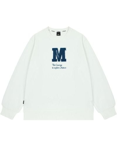 Mizuno Logo Casual Sweater - White