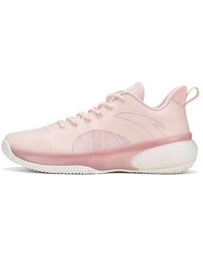Anta Cement Bubble Basketball Shoes - Pink