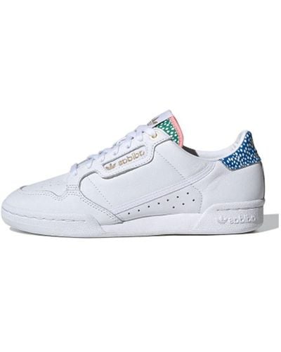 White Adidas Continental 80 Shoes for Women - Up to 5% off | Lyst