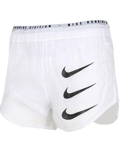 Nike As Nk Run Dvn Tmpo Luxe 2in1 Sports Shorts - White
