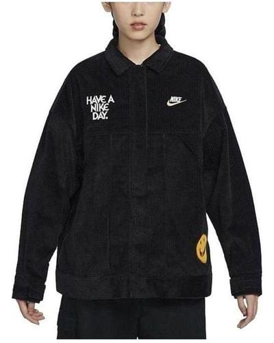 Nike Sportswear Corduroy Jacket - Black
