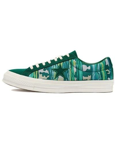 Converse One Star Low 'the Great Outdoors - Midnight Clover' - Green