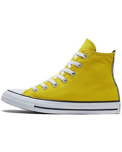 Converse Platform High CD Yellow - SauceMe Customs