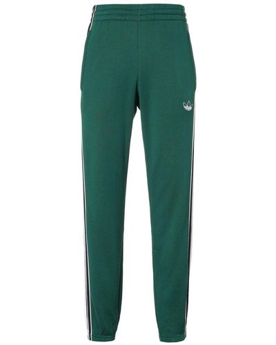 adidas Originals 3-stripes Panel Sweat Pants - Green