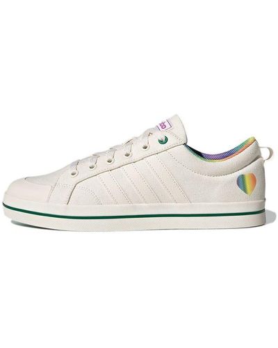 adidas Neo Bravada Wear-resistant Non-slip Low Tops Casual Sports Skateboarding Shoes - White