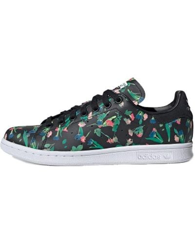 Adidas Stan Smith Floral Shoes for Women | Lyst