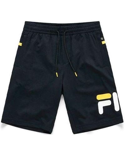 FILA FUSION Logo Shorts - Blue