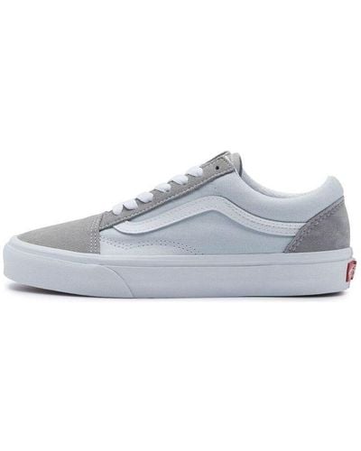 Vans Old Skool (classic Sport) Drizzle Gray - White