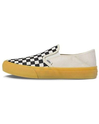 Vans Slip-on Casual Low Tops Skateboarding Shoes White