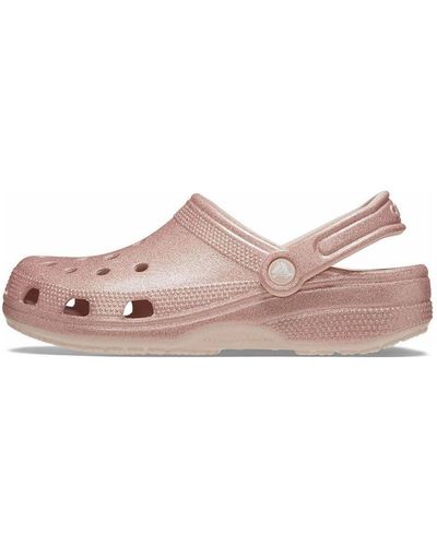 Crocs™ Classic Glitter Clogs - Pink