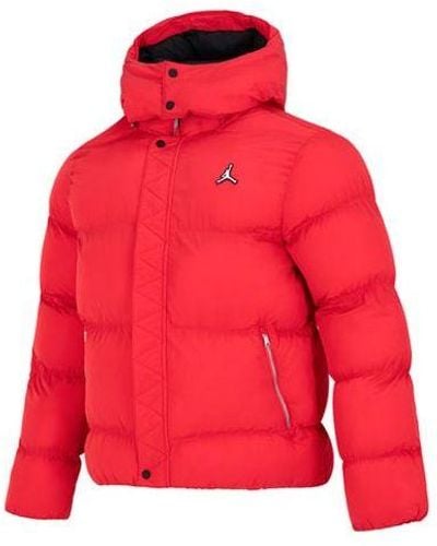 Nike Classic Flying Windproof Padded Jacket Red