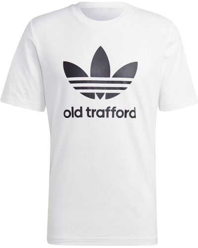 adidas Manchester United Og Trefoil T-shirt - White
