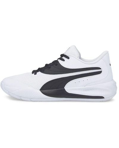 PUMA Triple Low Basketball Sneaker - White