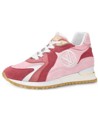Louis Vuitton Lv Run Away Sports Shoes - Pink