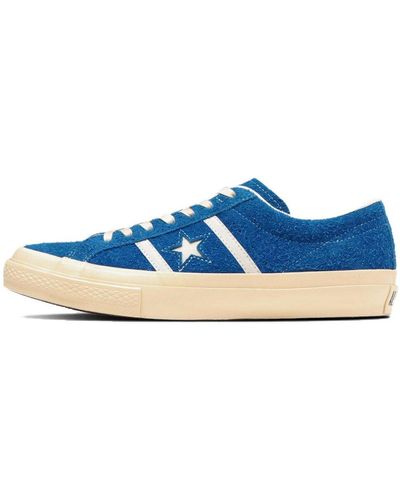 Converse Star&bars Us Suede in Natural for Men | Lyst