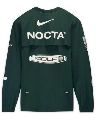 Nike X Nocta Long Sleeve Woven Pullover - Green