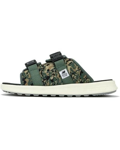 New Balance 330 Series Camouflage Slippers - Green