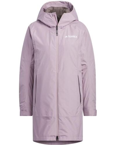 adidas Terrex 3-in-1 Rain.rdy Super Inner Jacket - Purple