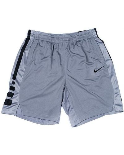 Nike Elite Stripe Dri-fit Basketball Shorts - Blue